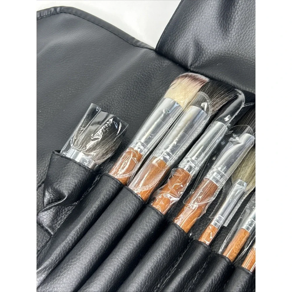 Vanity Planet Palette Makeup Brush Kit 15pc Set Roll Case Professional‎ Portable